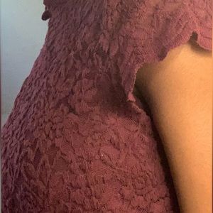 No Boundaries, XS, burgundy